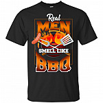 Real Men Smell Like BBQ T-Shirt - Grillmaster Shirt