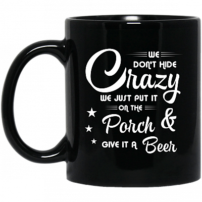 11 oz. Black Mug