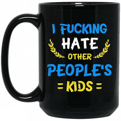 15 oz. Black Mug