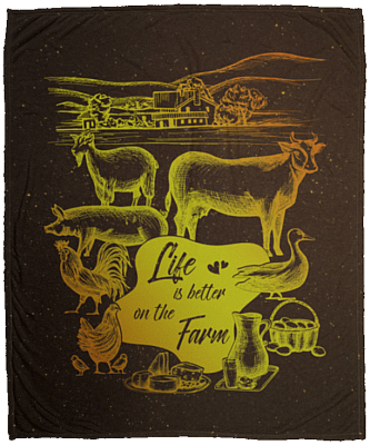 Cozy Plush Fleece Blanket - 50x60