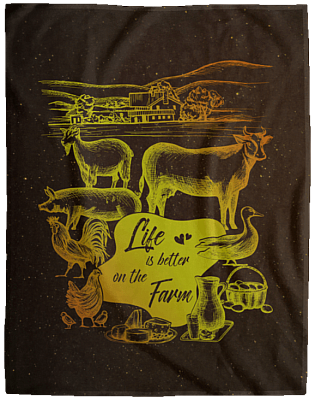 Cozy Plush Fleece Blanket - 60x80