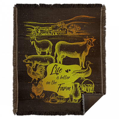 Woven Blanket - 50x60