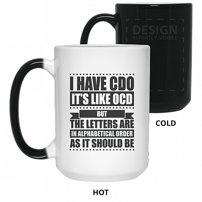 15 oz. Color Changing Mug