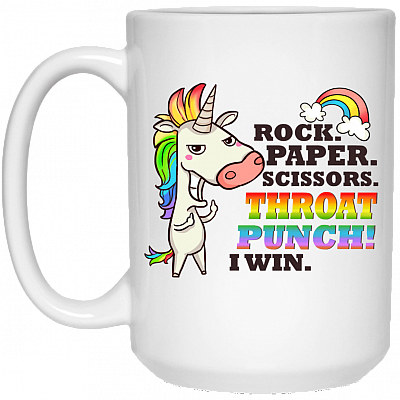 15 oz. White Mug