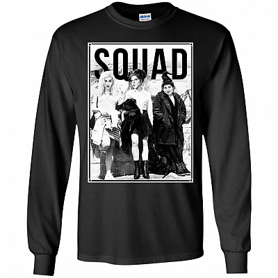 Three Witches Squad Hocus Halloween Hoodie - Long Sleeve - Sweatshirt Shirt