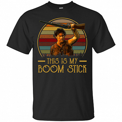 This Is My Boom Stick T-Shirt - Funny Movie Shirts