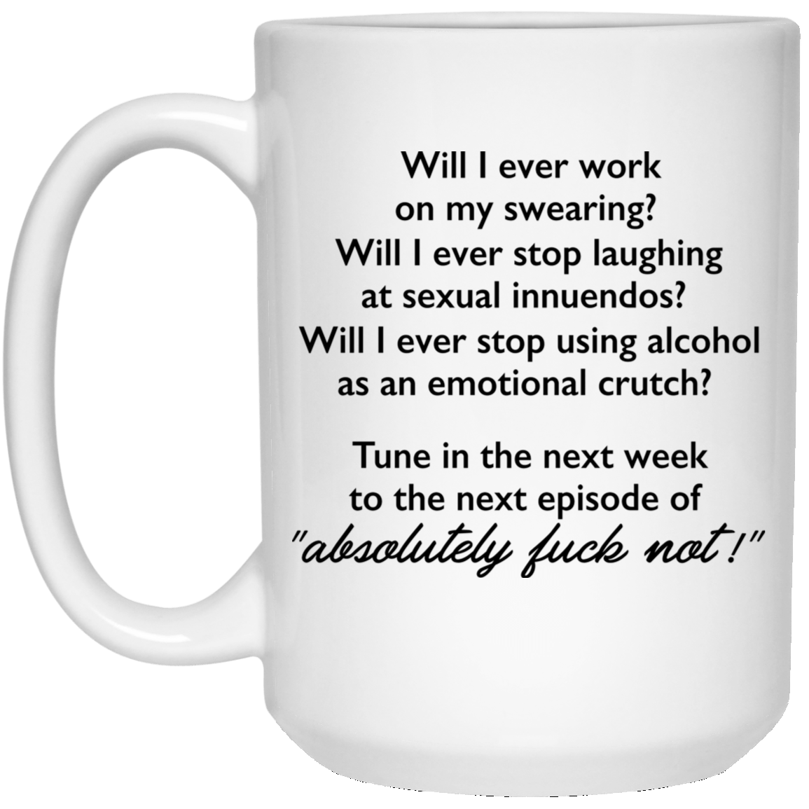 15 oz. White Mug