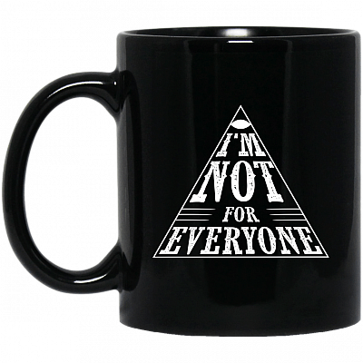 11 oz. Black Mug