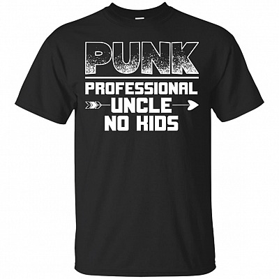 P-u-n-k Professional Unlce No Kids Funny T-Shirt