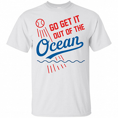 Go Get It Out Of The Ocean T-Shirt - V-neck - Youth Shirt