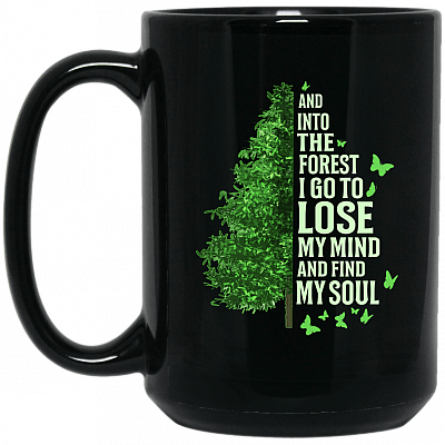 15 oz. Black Mug