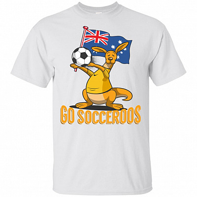 Go Socceroos Australia National Football Team World Football Cup T-Shirt