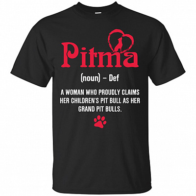 Pitma Definition T-Shirt - Funny Pitbull Shirt