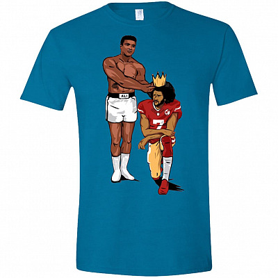 Alternative view of Colin Kaepernick 'Muhammad Ali Legacy' Premium Unisex T-Shirt