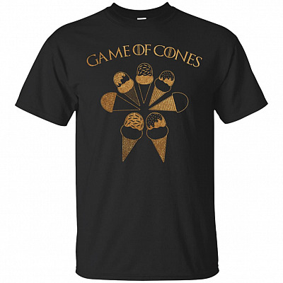 Game Of Cones T-Shirt - Funny Cones Shirts