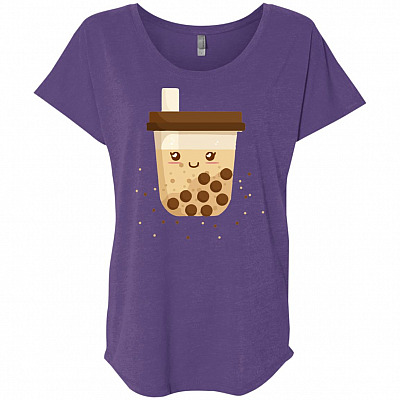 Ladies Triblend Dolman Sleeve