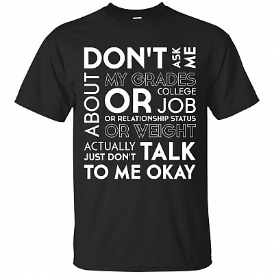 Actually Just Don't Talk To Me Okay Funny T-Shirt