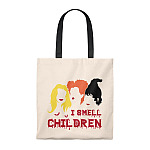 I Smell Children Three Witches Pocus Vintage Canvas Tote Bag - Shoulder Bag - Reusable Grocery Shopping Bag