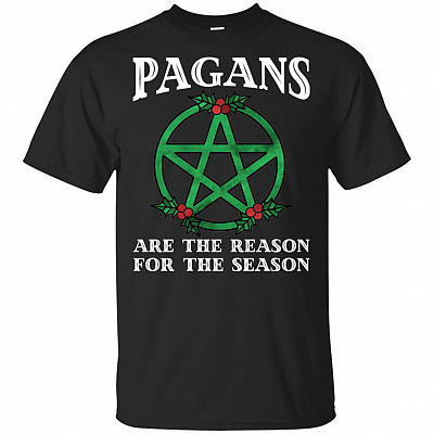 Pagans are The Reason for The Season Christmas T-Shirt - V-Neck Shirt