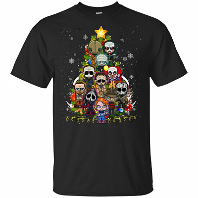 Horror Christmas Halloween Character T-Shirt