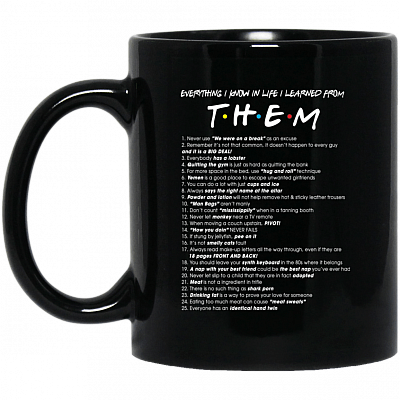 11 oz. Black Mug