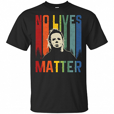 No Live Matter Michael Halloween Myer Vintage Retro T-Shirt