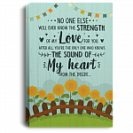No One Else Will Ever Know The Strength Of My Love For You Framed Canvas Prints - Unframed Poster-Home Decor
