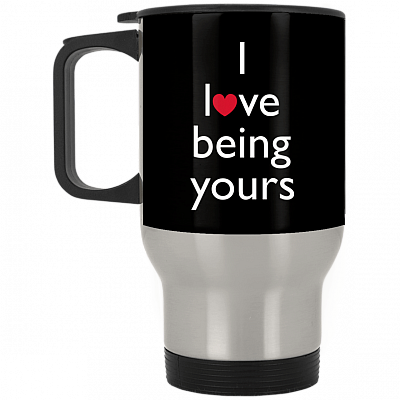 14 oz. Silver Travel Mug