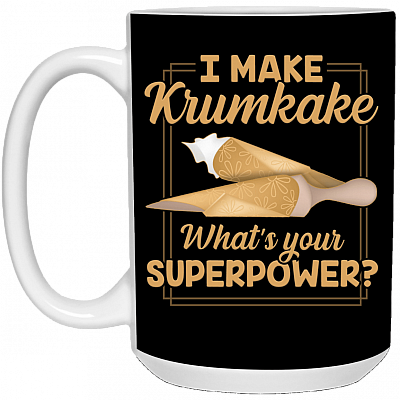 15 oz. White Mug
