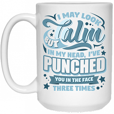 15 oz. White Mug
