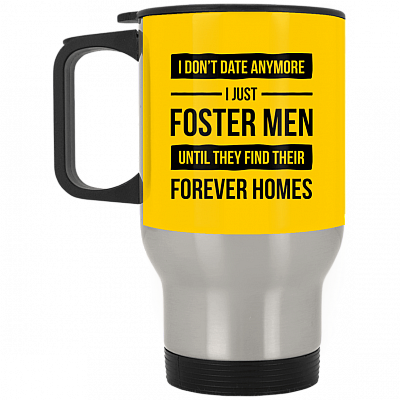 14 oz. Silver Travel Mug