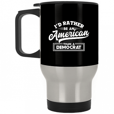 14 oz. Silver Travel Mug