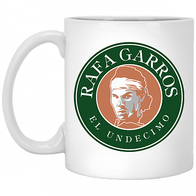 Rafael Nadal Mug - Tennis Rafa Garros King of Clay Fans Ceramic Mug - Water Bottle - Travel Mug - Beer Stein
