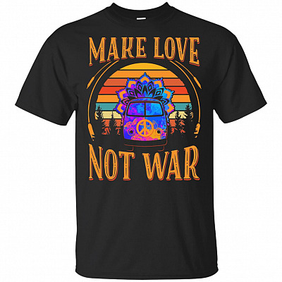 Make Love Not War Vintage T-Shirt