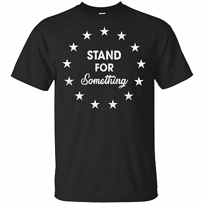 Stand For Something Distressed 1776 Betsy US Victory Ross 13 America Colonies Star Flag T-Shirt Tee Shirt
