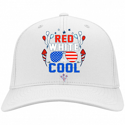 Red White And Cool 4th of July Hat