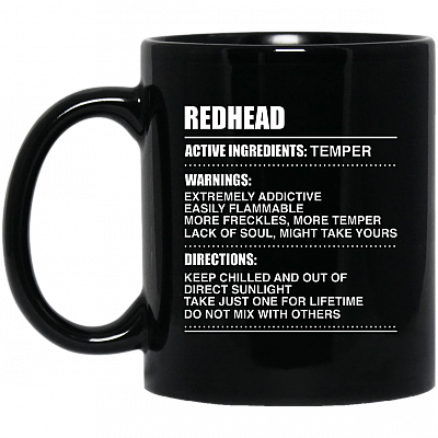 11 oz. Black Mug