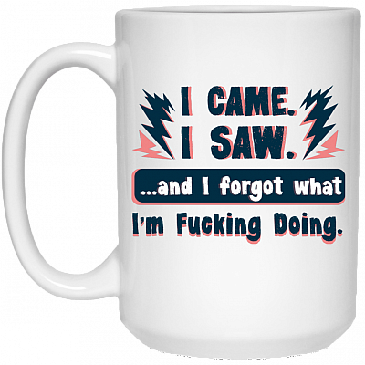 15 oz. White Mug