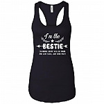 If Lost Or Drunk Please Return To Bestie - I'm The Bestie Warning Drunk Funny Couple #2 Tank Top - Racerback