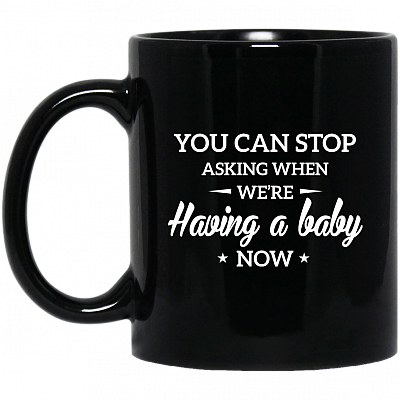 11 oz. Black Mug