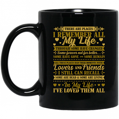 11 oz. Black Mug