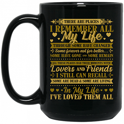 15 oz. Black Mug