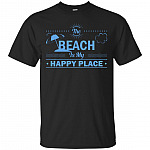 The Beach Is My Happy Place T-Shirt – Travel Shirt