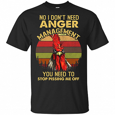 Pecker No I Don't Need Management You Need To Stop Pissing Me Off T-shirt - V-neck