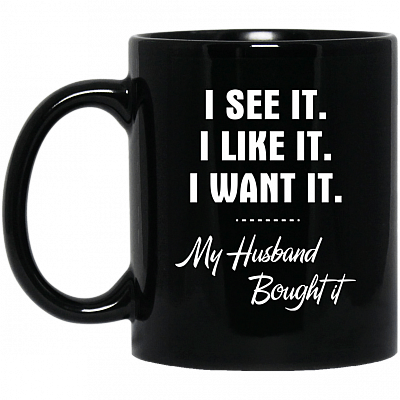 11 oz. Black Mug