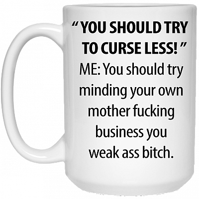 15 oz. White Mug
