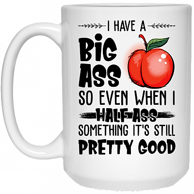 15 oz. White Mug