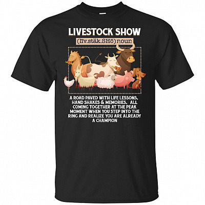 Livestock Show Farm Animals T-Shirt