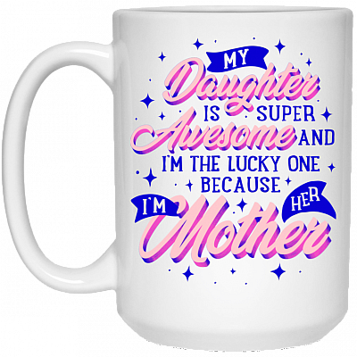 15 oz. White Mug
