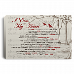 Our Love Is Un-conditional We Knew It From The Start I See It Framed Canvas - Unframed Poster
